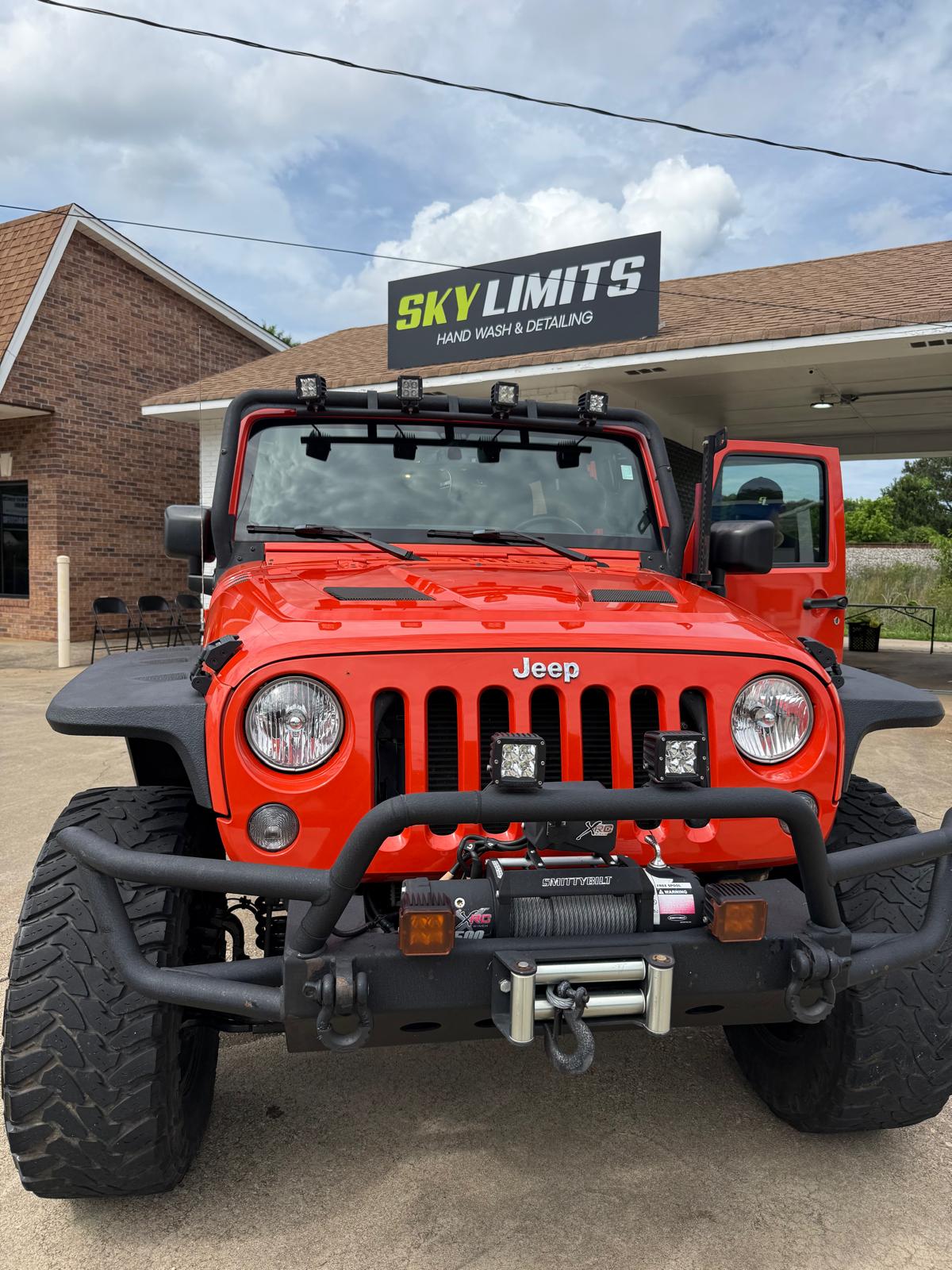 Detailed vehicle — paint correction